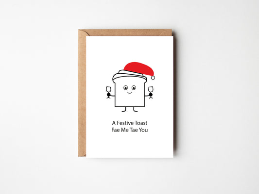 A Festive Toast | Greeting Card