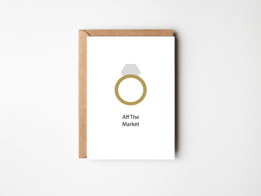 Aff The Market | Greeting Card