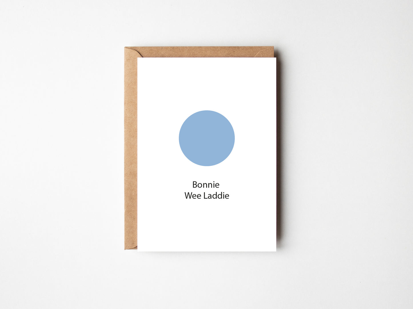 Bonnie Wee Laddie | Greeting Card