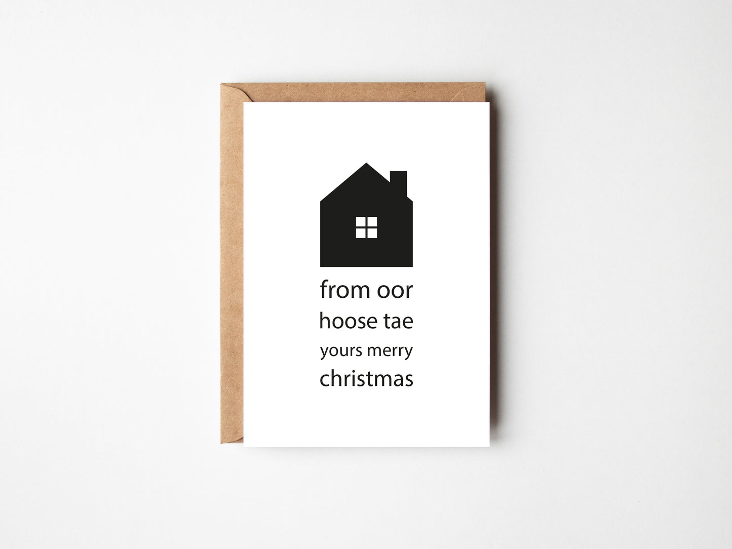 From Our Hoose Tae Yours  | Greeting Card