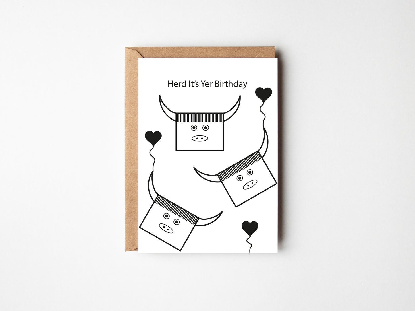 Herd It’s Yer Birthday | Greeting Card