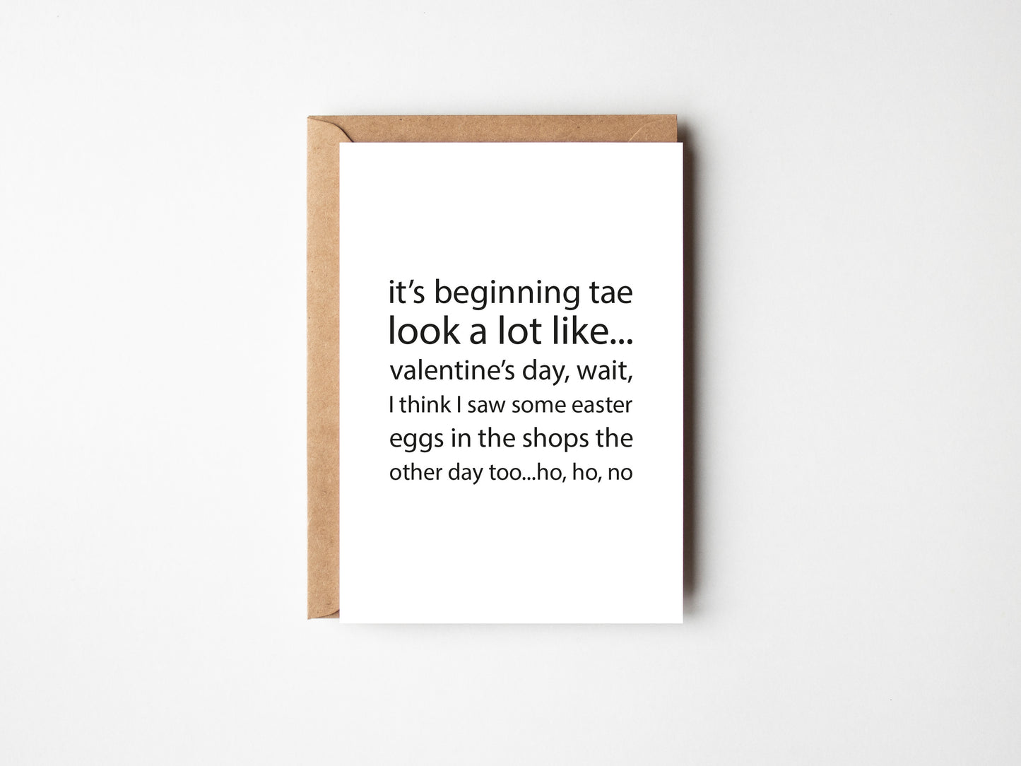 It’s Beginning Tae Look A Lot Like | Greeting Card