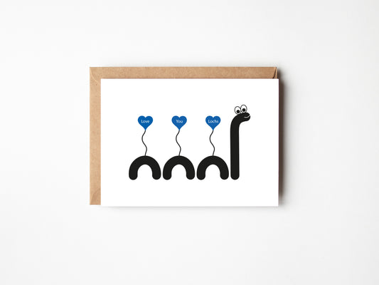 Love You Lochs | Greeting Card