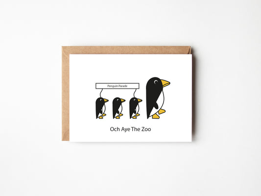 Och Aye The Zoo | Greeting Card