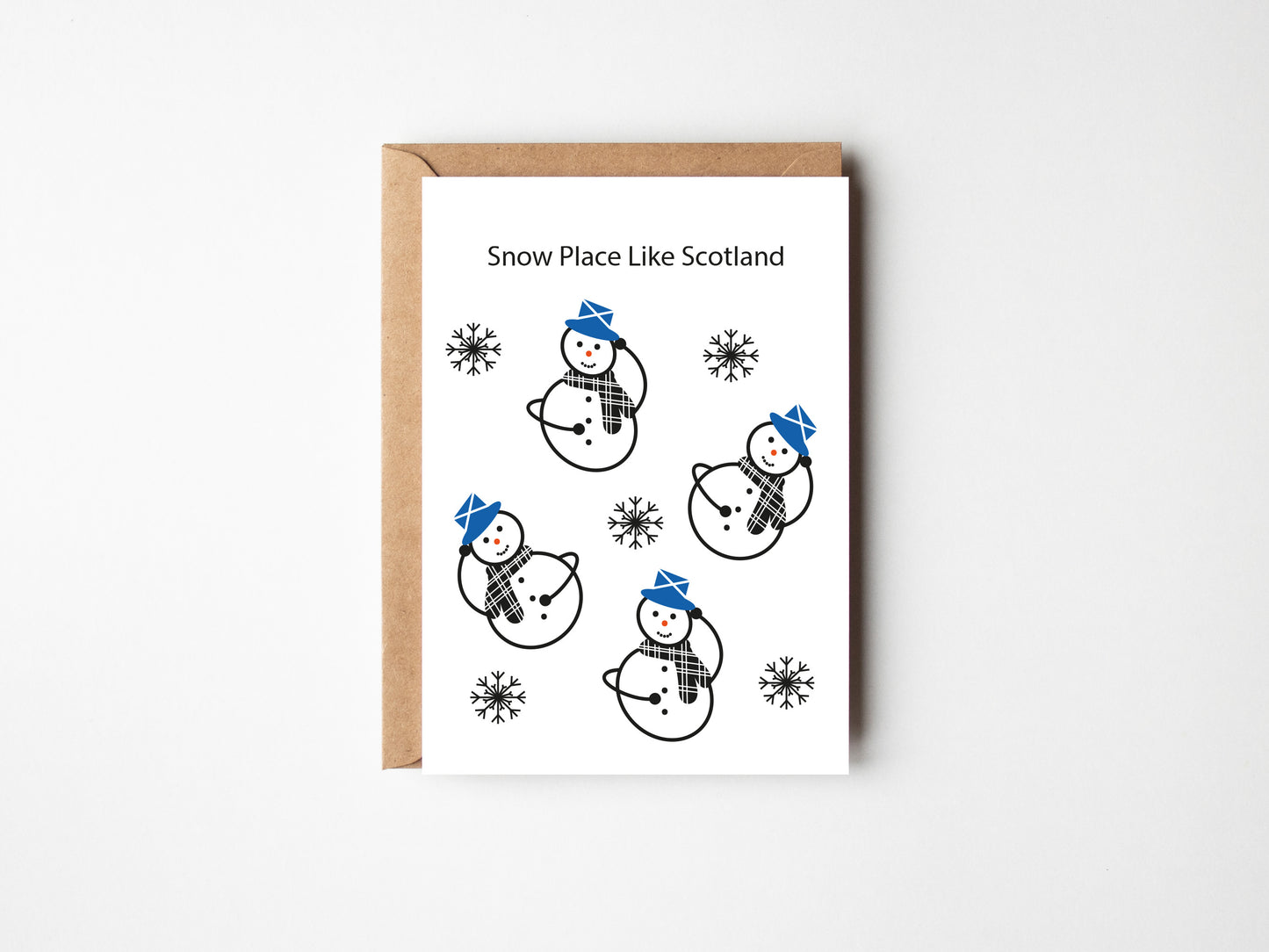 Snow Place Like Scotland | Greeting Card