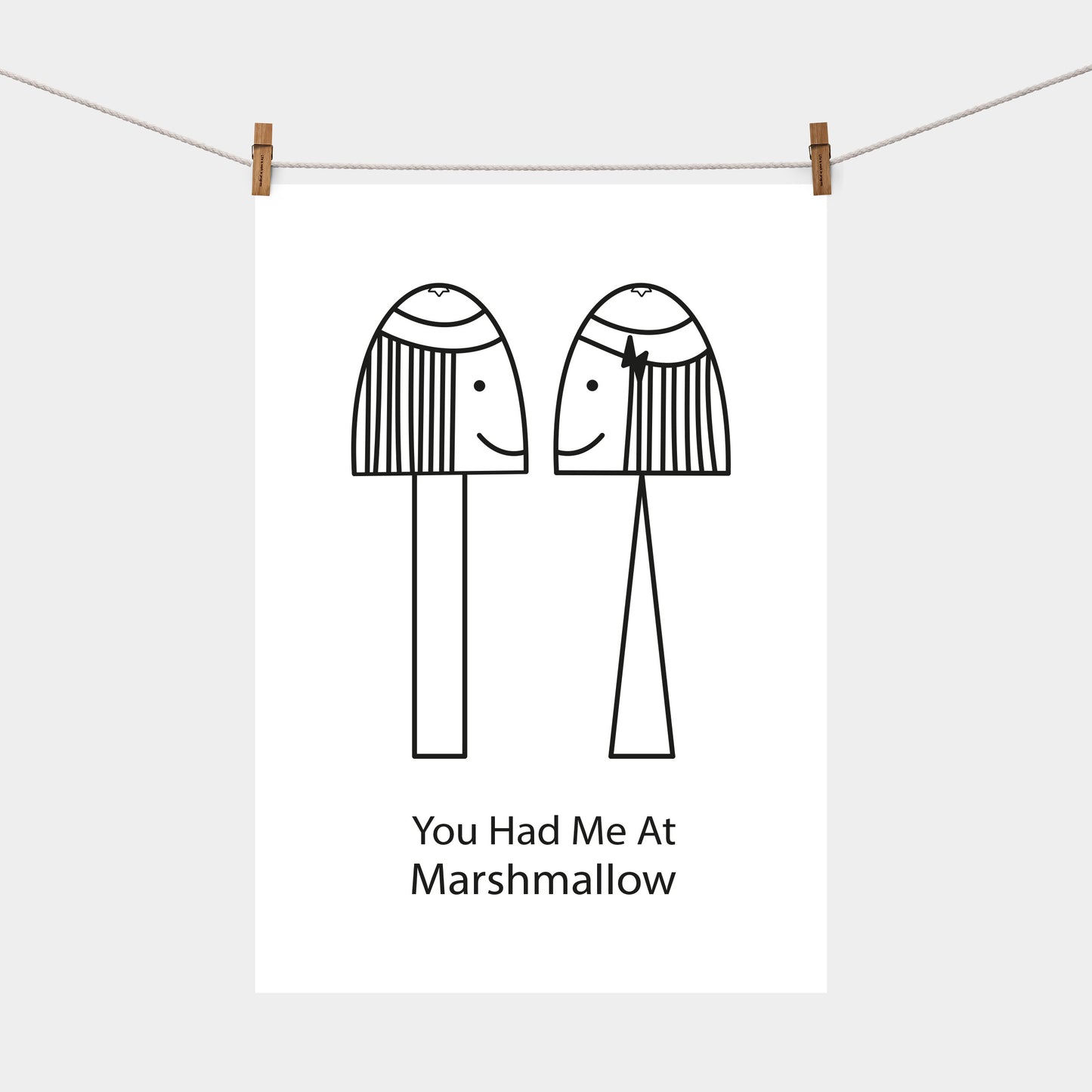 You Had Me At Marshmallow | Tea Towel