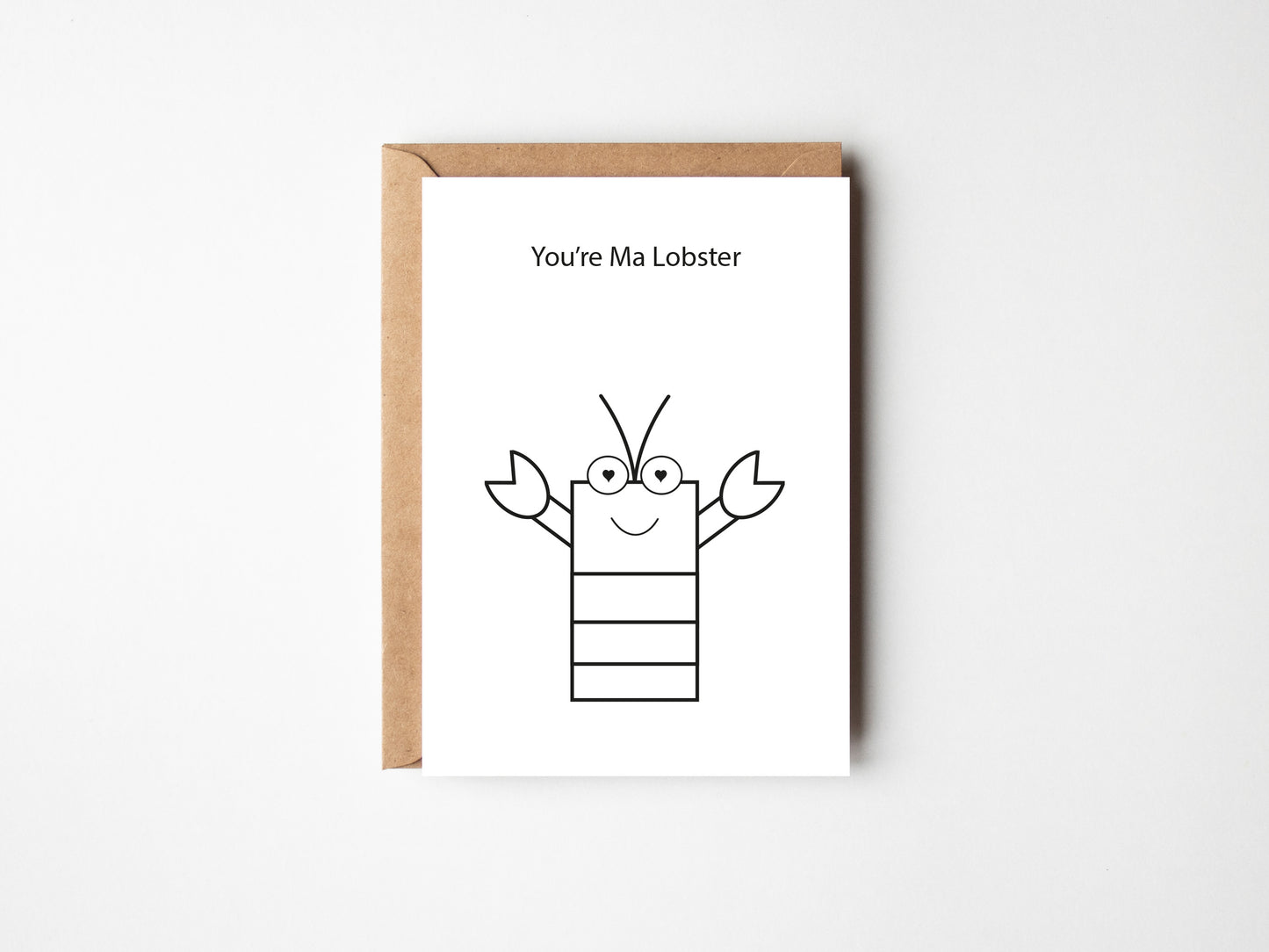 You're Ma Lobster | Greeting Card