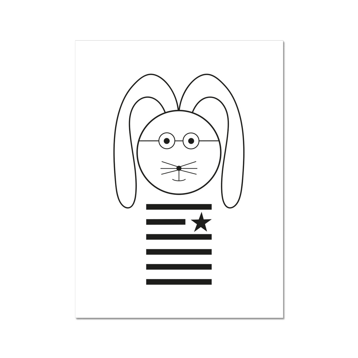 Braw Bunny | Giclee Print